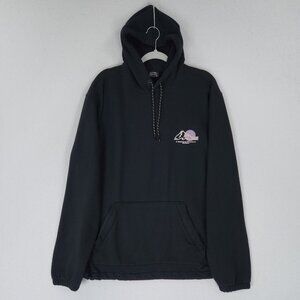 Billabong Sweater Mens Medium Black Adventure Hoodie Pullover Casual Skater